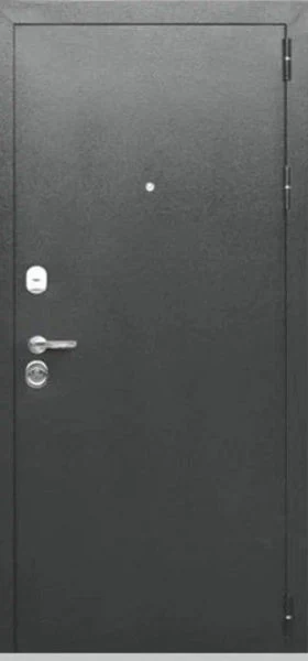 Входная дверь Т-Doors термо серебро — фото снаружи